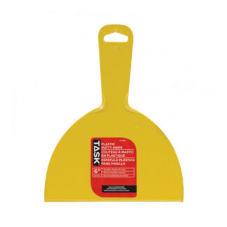 Task T37406 6" Polycarbonate Stiff Putty Knife - Yellow