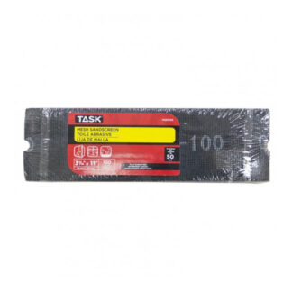 Task MS63100 11" x 3-5/16" 100 Grit Fine Drywall Sand Screen, 50 Pack