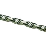 IRWIN 326006 Rotary Hammer Drill Bit, 1/4 in Dia, 6 in OAL, Percussion, Twist Flute, 2-Flute, 1/4 in Dia Shank