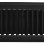Imperial RG2142 Floor Register, Steel, Black, Powder-Coated