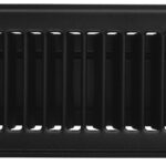 Imperial RG2143 Floor Register, Steel, Black, Powder-Coated