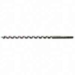 IRWIN 3043007 Auger Drill Bit, 5/8 in Dia, 17 in OAL, Twist Flute, 1-Flute, 7/16 in Dia Shank