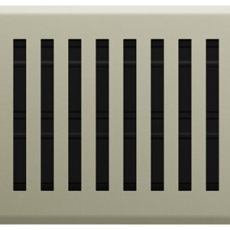 Imperial RG3429 Floor Register, Polystyrene, Satin Nickel