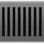 Imperial RG3444 Floor Register, Polystyrene, Gray, Granite