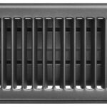 Imperial RG0217 Floor Register, Steel, Slate Gray, Powder-Coated