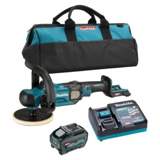 Makita PV001GT101 7" 40Vmax XGT Brushless Polisher, 5.0Ah x1Kit