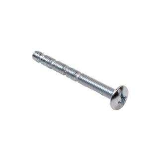 Reliable PPMZM42MR M4 x 51mm Pan Head Break-Away Machine Screw, 10 Pack - Zinc
