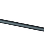 Moen Laia BH5318BL Towel Bar, 18 in L Rod, Stainless Steel/Zinc, Matte, Wall Mounting