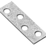 Onward 95GA20R Mending Plate, 2 in L, 5/8 in W, Galvanized Steel, Screw Mounting