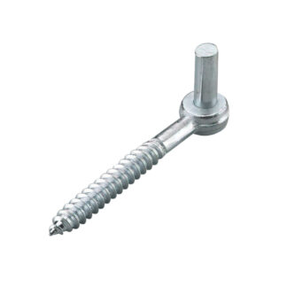 Onward 93112XBC 4" x 1/2" 100lb Steel Screw Hook - Zinc