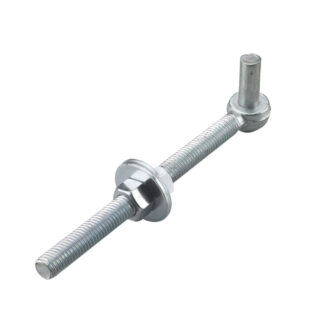 Onward 93212XBC 6" x 1/2" 100lb Steel Bolt Hook - Zinc