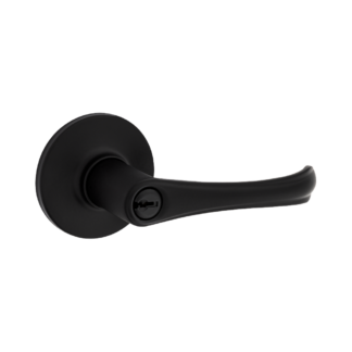 Weiser Grapevine Keyed Entry Lever - Matte Black