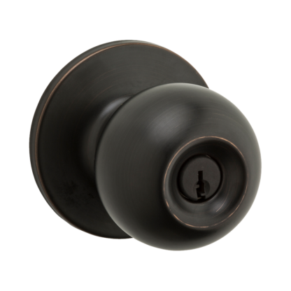 Weiser Regina Keyed Entry Knob - Venetian Bronze
