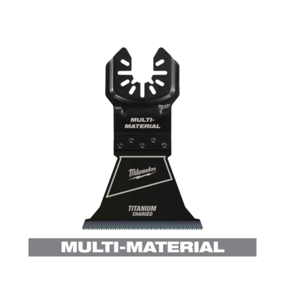 Milwaukee 49-25-1241 OPEN-LOK™ 2-1/2" TITANIUM CHARGED™ Bi-Metal Multi-Material Multi-Tool Blade