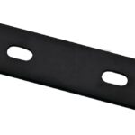 National Hardware N351-456 Mending Plate, 10 in L, 1-1/2 in W, 5/16 Gauge, Steel, Powder-Coated, Carriage Bolt Mounting