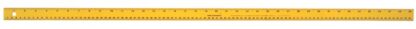 Task T58100 Yardstick, SAE, Metric Graduation, Aluminum, Black/Yellow