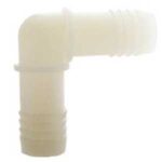 Plumb Eeze UNE-20 Pipe Elbow, 2 in, Insert x Insert, 90 deg Angle, Nylon Sells in Quantity of 5