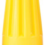 GB WireGard GB-4 25-004 Wire Connector, 18 to 10 AWG Wire, Steel Contact, Polypropylene Housing Material, Yellow