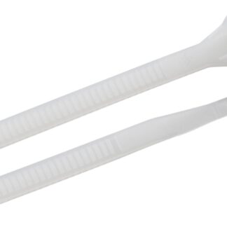 GB 46-315 Cable Tie, Double-Lock Locking, 6/6 Nylon, Natural