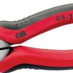GB GS-387 Lineman's Plier, 7-1/2 in OAL, 1-1/4 in Jaw Opening, Red Handle, Comfort-Grip Handle