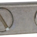 GB GSPA-2 Splicer and Reducer, 14 to 10 AWG Stranded, 14 to 2 AWG Solid Wire, Silver