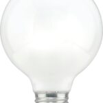 Sylvania 15882 Incandescent Lamp, 40 W, G25 Lamp, Medium Lamp Base, 260 Lumens, 2850 K Color Temp, Soft White Light