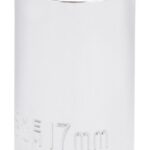 Vulcan MT6529911 Drive Socket, 17 mm Socket, 1/2 in Drive, 12-Point, Chrome Vanadium Steel, Chrome