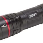 PowerZone 12093 Tactical Flashlight, AAA Battery, LED Lamp, 500 Lumens, 140 m Beam Distance, 2.5 hrs Run Time