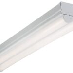 Metalux 2ST2L2040R Strip Light, 120/277 V, 19.4 W, LED Lamp, 2298 Lumens, 4000 K Color Temp, 50,000 hr Average Life