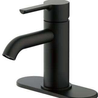 Boston Harbor FS6A0128BL Lavatory Faucet, 1.2 gpm, 1 -Faucet Handle, 1 or 3 -Faucet Hole, Metal/Plastics