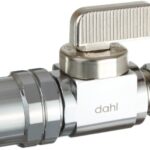 Dahl mini-ball 511-46-31-BAG Stop Valve, 1/2 x 3/8 in Connection, Female CPVC x Compression, 250 psi Pressure