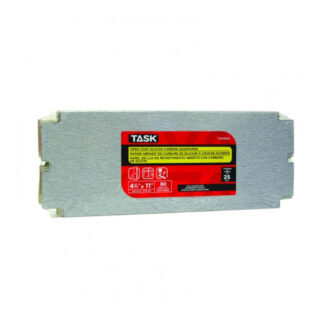 Task PSO9080 11" x 4-1/4" 80 Grit Medium Drywall Sandpaper, 25 Pack