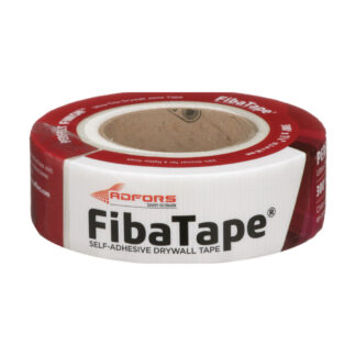 ADFORS FDW8192-U 300ft x 1-7/8" FibaTape Perfect Finish Ultra-Thin Drywall Tape, 12 Pack - White