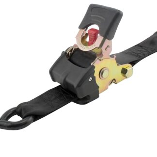 Erickson Professional 34416 Tie-Down Strap, 2 in W, 10 ft L, Black, 1100 lb Working Load, S-Hook End