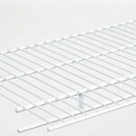 ClosetMaid 37305 Wire Shelf, 100 lb, 1-Level, 16 in L, 144 in W, Steel, White Sells in Quantity of 6