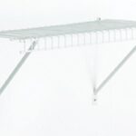 ClosetMaid 104100 Shelf, 45 lb, 12 in L, 48 in W, Steel, White Sells in Quantity of 4