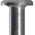 COBRA ANCHORS 386V Drive Nail-In Anchor, 1/4 in Dia, 2 in L, Die-Cast Zinc