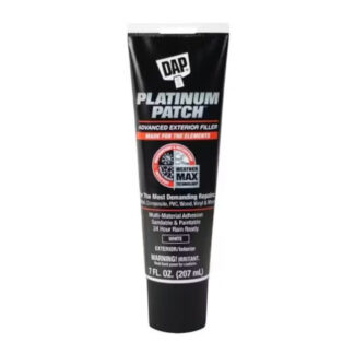 DAP 74887 207ml PLATINUM PATCH Advanced Exterior Filler - White