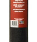 TWD WeedPro Plus WPP4100NH Landscape Fabric, 100 ft L, 4 ft W, Polypropylene, Black