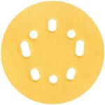 NORTON 04061 Sanding Disc, 5 in Dia, Coated, P100 Grit, Medium, Aluminum Oxide Abrasive, Paper Backing