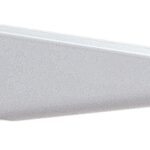 Knape & Vogt 182 TI 10.5 Shelf Bracket, 11.2 in L, Steel, Titanium
