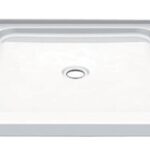 Maax 148028-000-002293 Low-Threshold Shower Base Kit, 36 in L