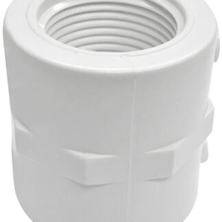 Xirtec 140 435467 Pipe Coupling, 3/4 in, FPT, White, SCH 40 Schedule, 480 psi Pressure
