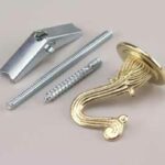 Onward 581PEWR Swag Hook, 45 lb, Metal, Pewter