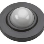 Onward 220ORBV Door Stop, 2-1/2 in Dia Base, 7/8 in Projection, Metal, Oil-Rubbed Bronze