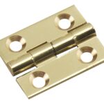Onward 591SBR Hinge, Bright Brass