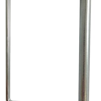Onward 36423XBC Quick Pin Square Bail, 2-1/2 in L Usable, Metal, Zinc