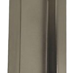 Onward 233NBR Finger Pull, 1-3/8 in W, 3-5/16 in H, Brushed Nickel