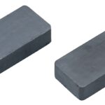 Onward 47847R Block Magnet, Black, 1-7/8 in L, 7/8 in W, 3/8 in H