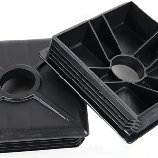 Camco USA 40303 Bumper Cap, Polyethylene, Black